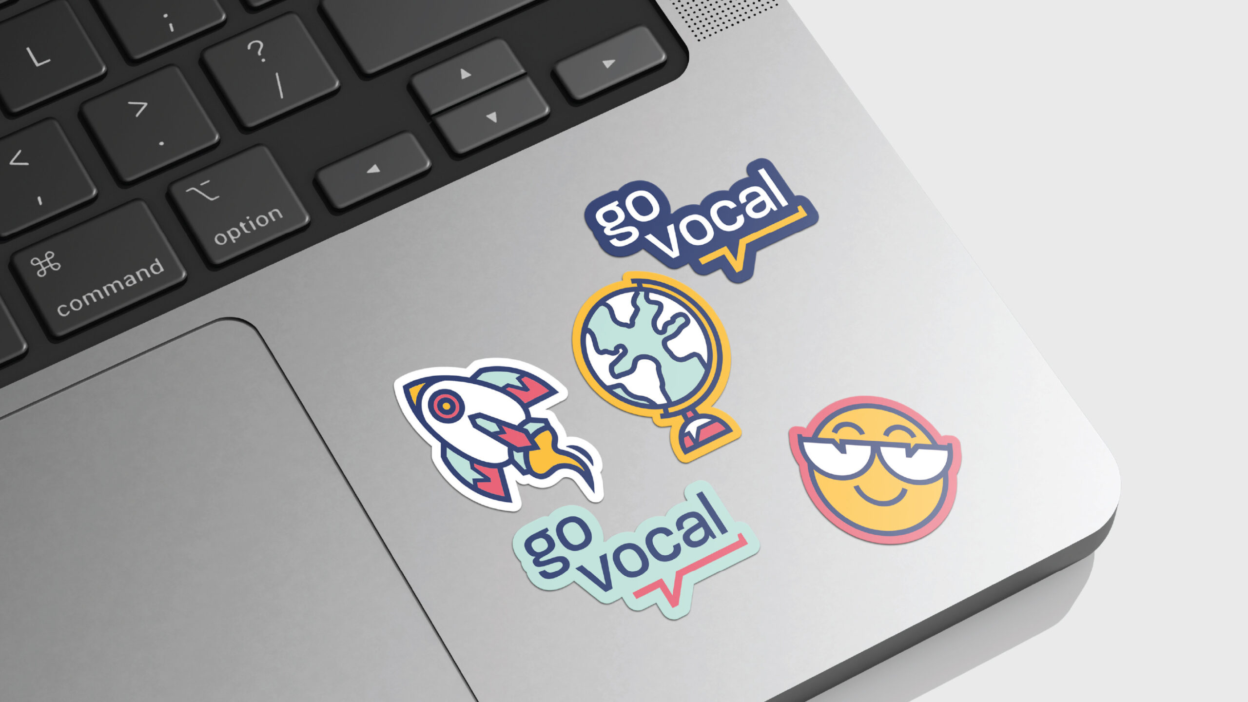 Sticker design for Go Vocal